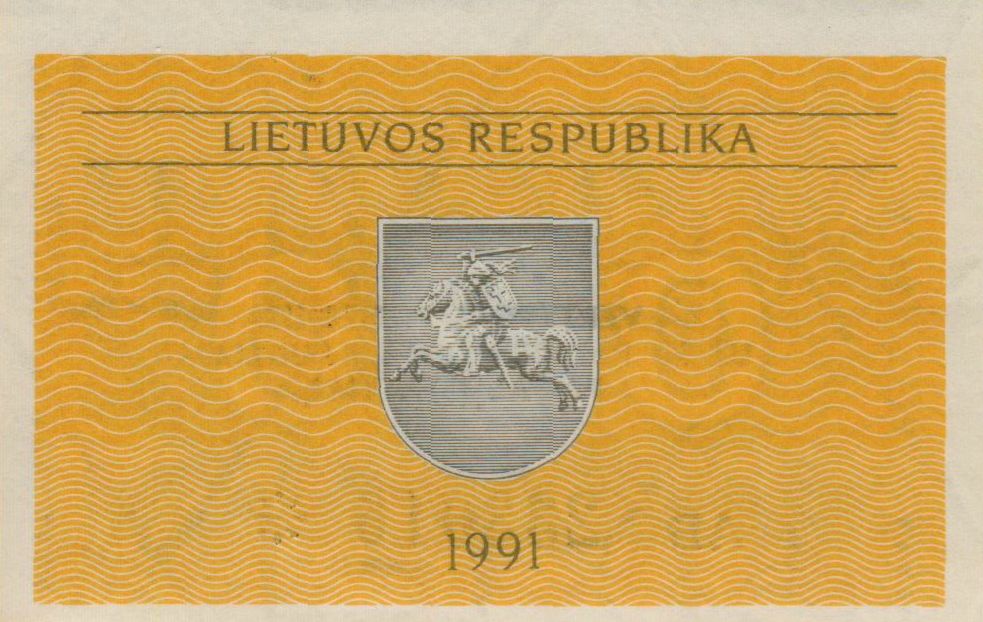 Lithuania 0.20 1991 UNC P-30/a